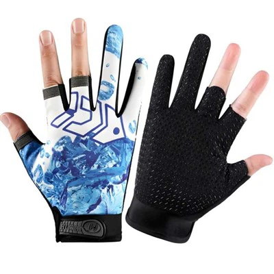 Guants de senderisme amb folre polar de tres dits